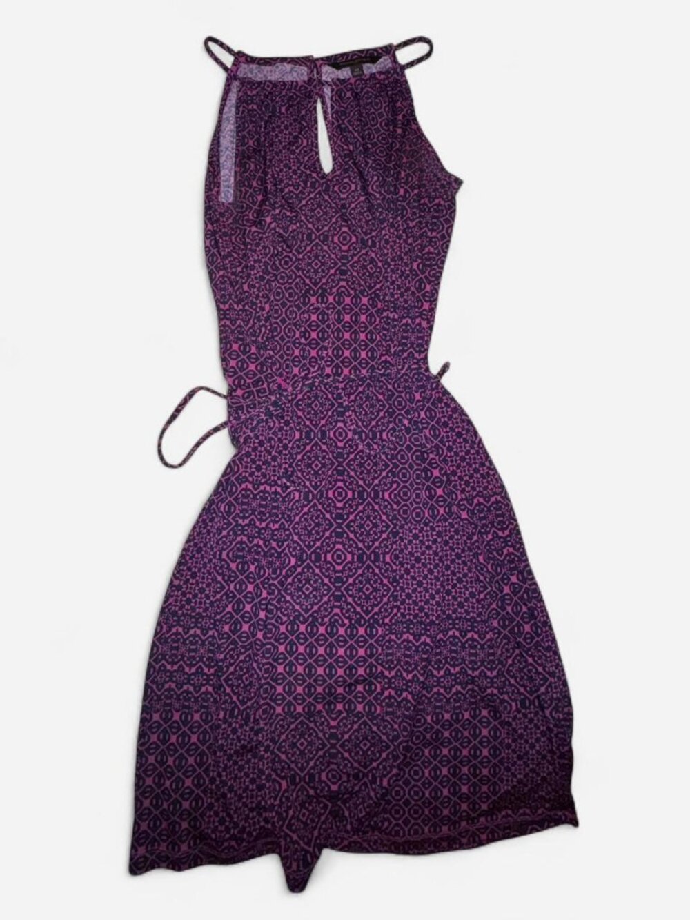 Banana Republic purple bodycon dress